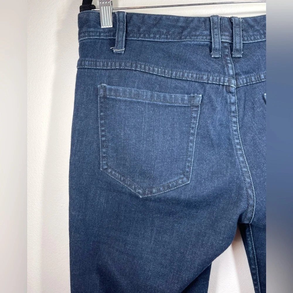 FREE PEOPLE Jeans Women’s Size 29 High-Rise Frayed Hem Busted Knee Skinny‎
